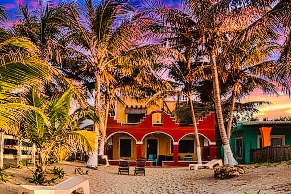Beachfront Hacienda Del Cuyo Groundfloor Экстерьер фото