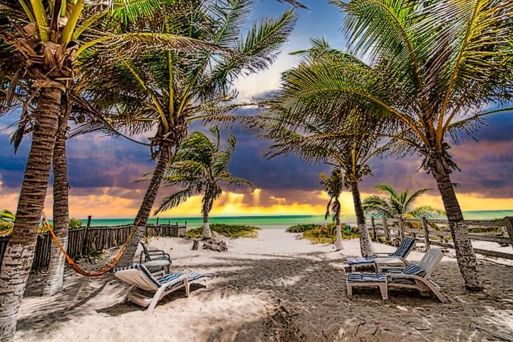 Beachfront Hacienda Del Cuyo Groundfloor Экстерьер фото